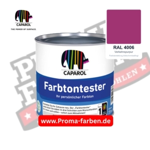 Caparol Farbtontester RAL 4006 Verkehrspurpur