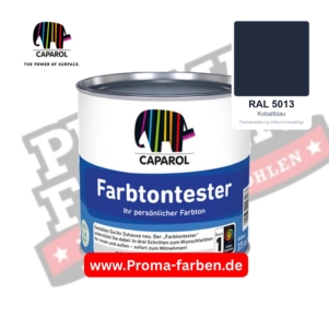 Caparol Farbtontester RAL 5013 Kobaltblau
