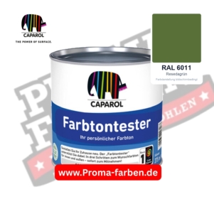 Caparol Farbtontester RAL 6011 Resedagrün