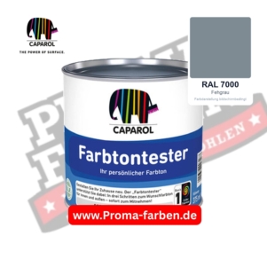 Caparol Farbtontester RAL 7000 Fehgrau