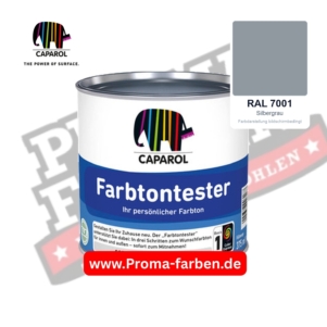 Caparol Farbtontester RAL 7001 Silbergrau