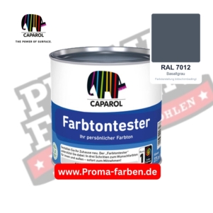Caparol Farbtontester RAL 7012 Basaltgrau