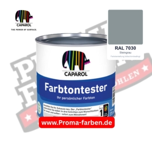 Caparol Farbtontester RAL 7030 Steingrau
