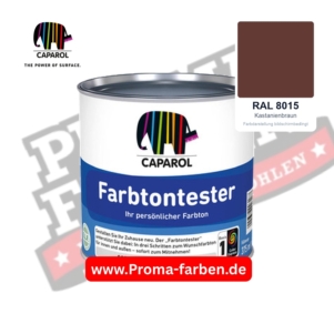 Caparol Farbtontester RAL 8015 Kastanienbraun