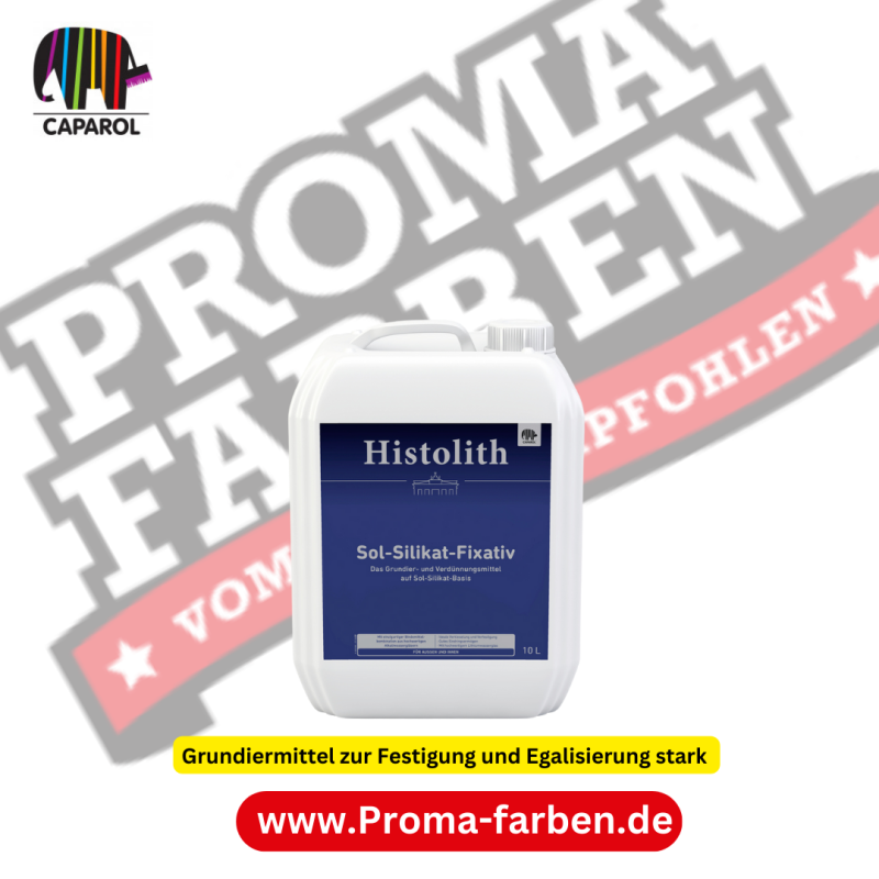 1. Histolith Sol-Silikat Fixativ 10,00 l weiß Kaufen bei Proma farben