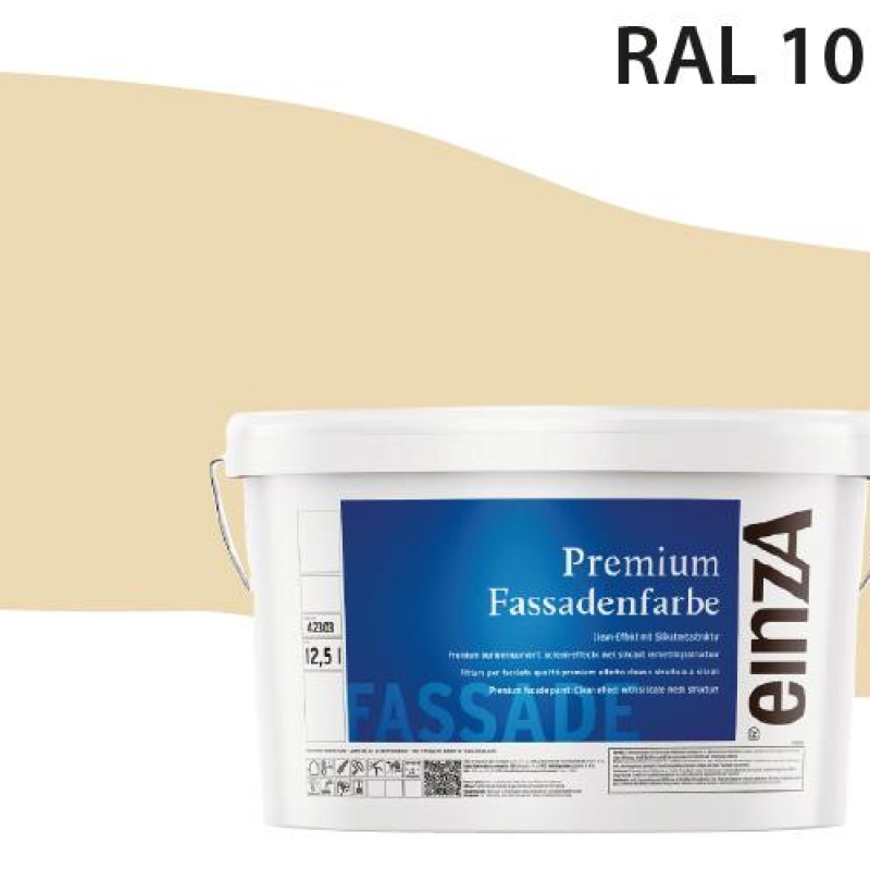 Fassadenfarbe Elfenbein RAL 1014
