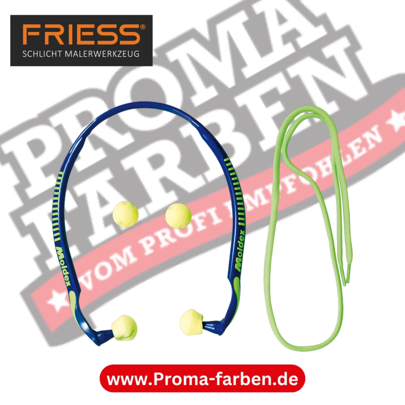 Friess Techno Jazz Band Gehörschutz mit Ohrstöpseln kaufen bei Proma Farben.de Maler Fachhandel & Onlineshop