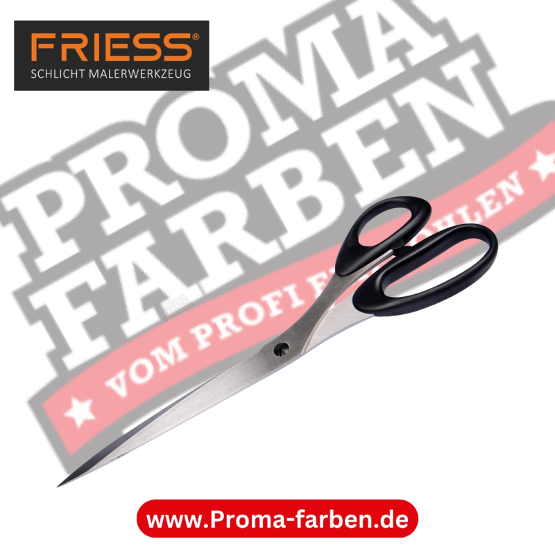 Friess Techno Linkshänderschere 210mm rostfrei kaufen bei Proma Farben.de Maler Fachhandel & Onlineshop