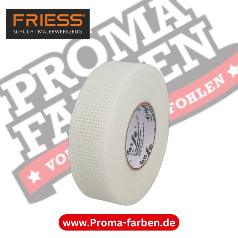 Friess Techno Glasfaser Fugenband 48mmx90m kaufen bei Proma Farben.de Maler Fachhandel & Onlineshop