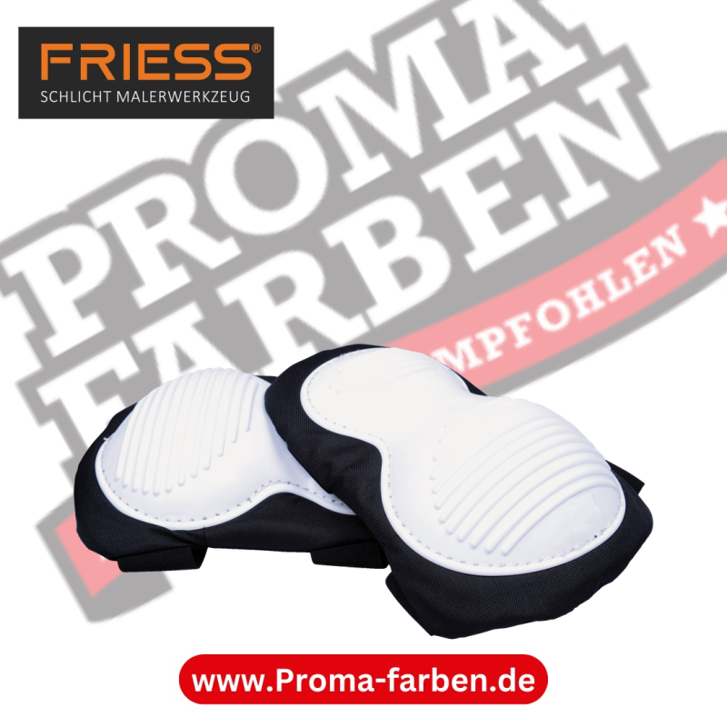 Friess Techno Knieschützer Synthetik helle Gummikappe kaufen bei Proma Farben.de Maler Fachhandel & Onlineshop