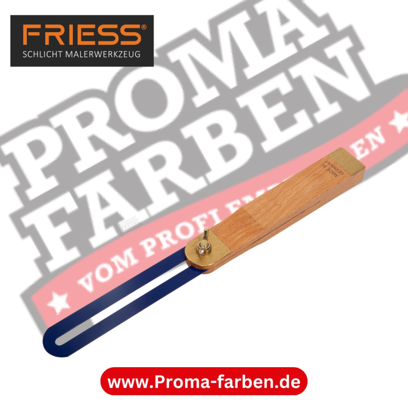 Friess Techno Spezialschmiege Messing 250mm kaufen bei Proma Farben.de Maler Fachhandel & Onlineshop