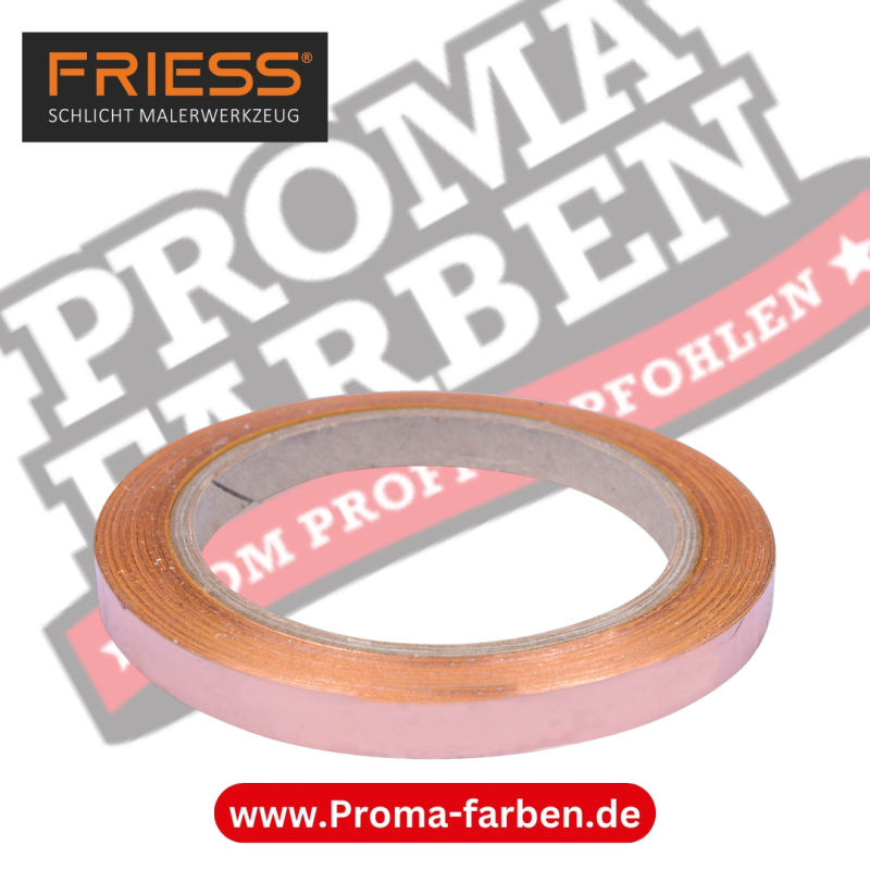 Friess Techno Kupferleitband 60m selbstklebend kaufen bei Proma Farben.de Maler Fachhandel & Onlineshop