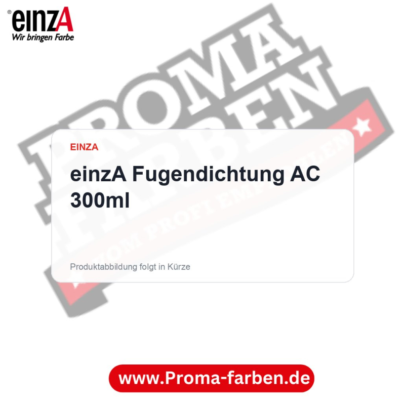 einzA Fugendichtung AC 300ml – Proma Farben