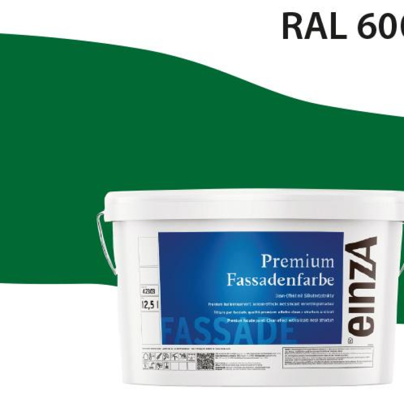 Fassadenfarbe Smaragdgrün RAL 6001