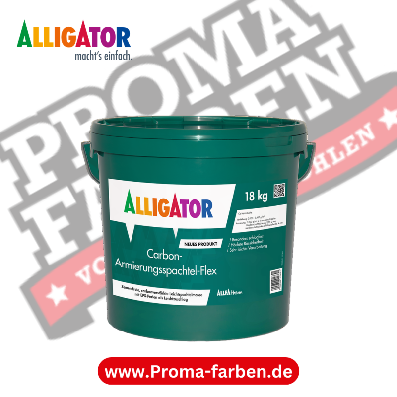 Alligator Carbon-Armierungsspachtel Flex kaufen bei Proma Farben.de Maler Fachhandel & Onlineshop