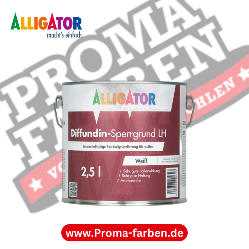 Alligator Diffundin-Sperrgrund LH kaufen bei Proma Farben.de Maler Fachhandel & Onlineshop