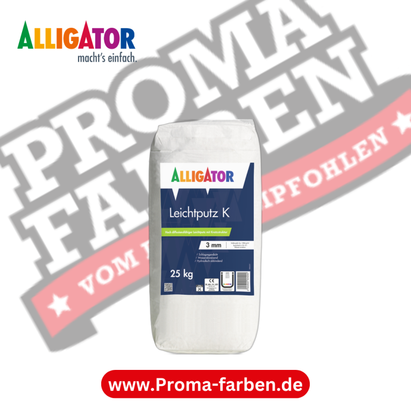 Alligator Leichtputz K kaufen bei Proma Farben.de Maler Fachhandel & Onlineshop