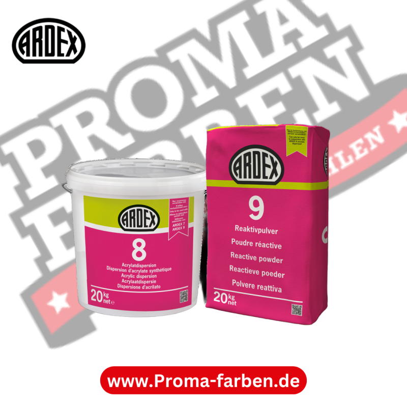 ARDEX 9 Reaktivpulver kaufen bei Proma Farben.de Maler Fachhandel & Onlineshop