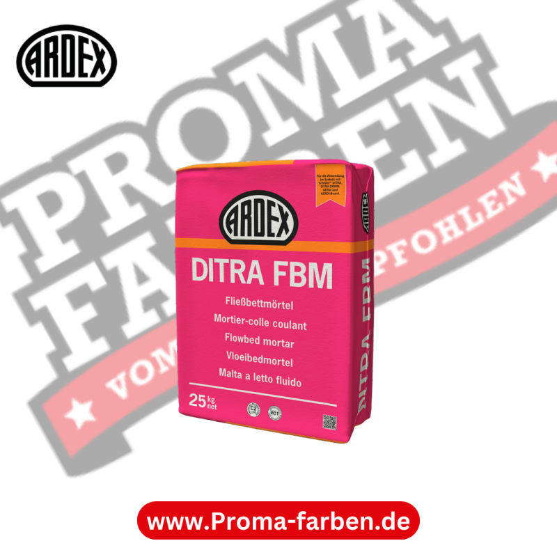 ARDEX DITRA FBM Fließbettmörtel kaufen bei Proma Farben.de Maler Fachhandel & Onlineshop