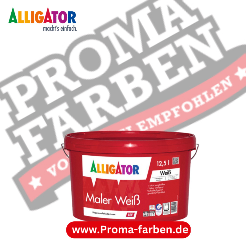 Alligator Maler Weiß LEF Kaufen bei ProMa-farben.de