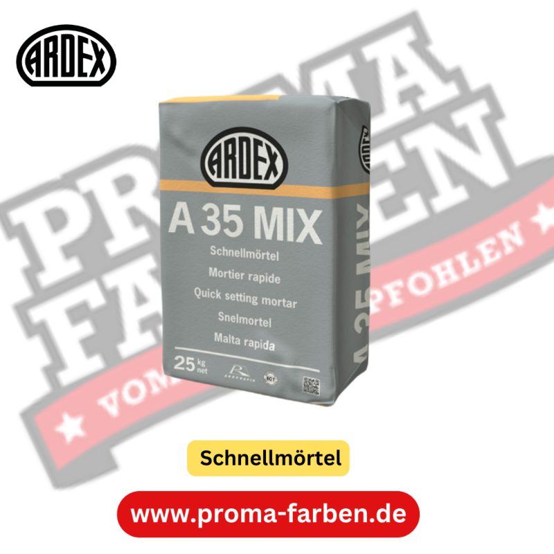 Ardex A 35 Mix Schnellmörtel online bestellen bei ProMa Farben