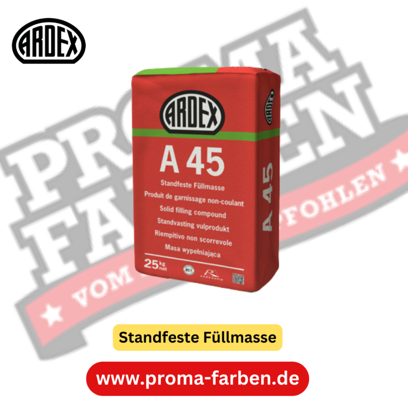 Ardex A 45 Standfeste Füllmasse online bestellen bei ProMa Farben
