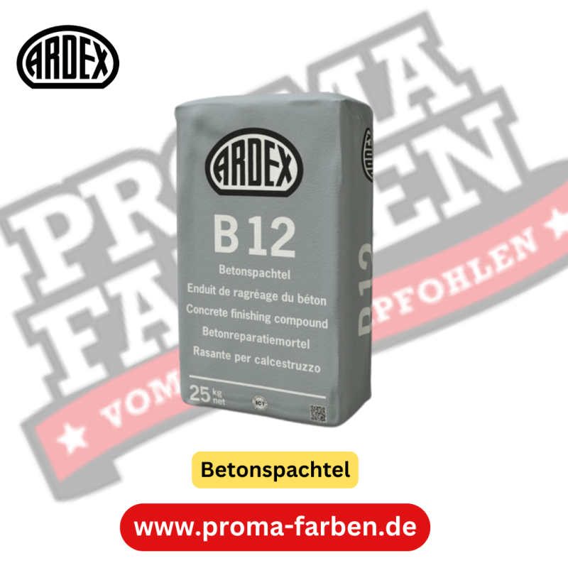 Ardex B 12 Betonspachtel online bestellen bei ProMa Farben