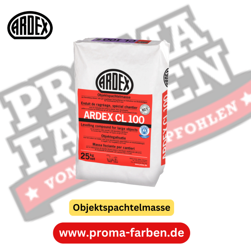 Ardex CL 100 Objektspachtelmasse online bestellen bei ProMa Farben