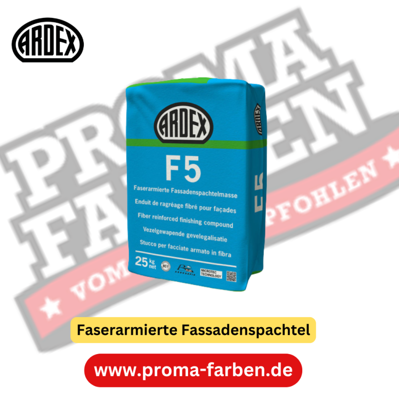 Ardex F 5 Faserarmierte Fassadenspachtel online bestellen bei ProMa Farben