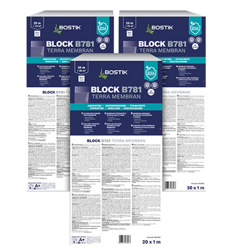 Bostik Block B781 Terra Membran kaltselbstklebende Dichtungsbahn kaufen bei Proma Farben