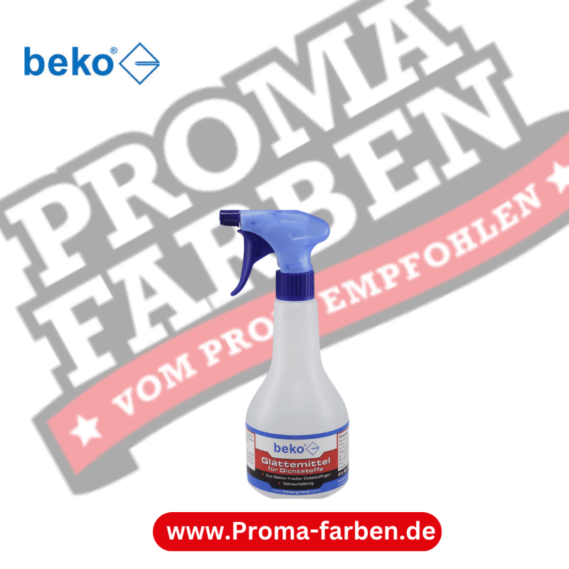 Beko Glättemittel für Dichtstoffe in Flasche inkl. Sprühkopf bei Proma farben