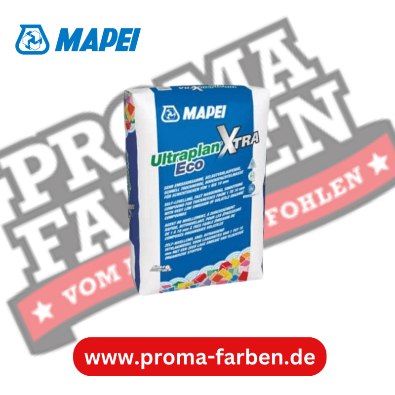 Boden Nivelliermasse Mapei Ultraplan Eco Xtra 25kg online bestellen bei ProMa Farben