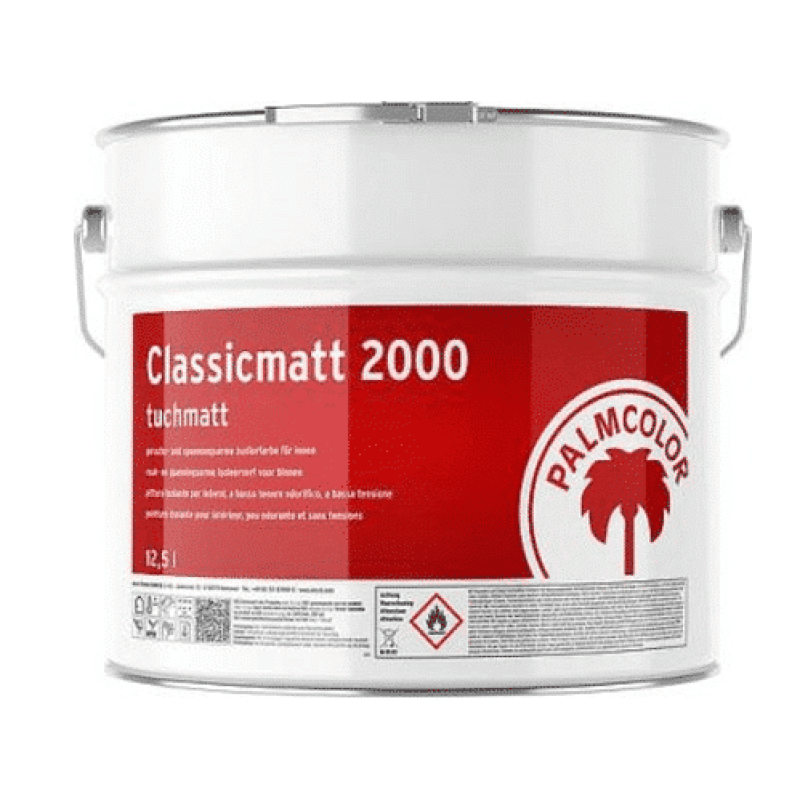 Palmcolor Classicmatt 2000 12,5L Raucherfarbe - Nikotinfarben