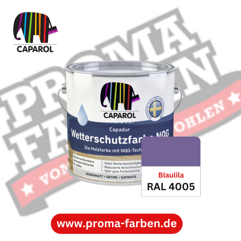 Capadur NQG Wetterschutzfarbe RAL 4005 Blaulila online bestellen bei ProMa Farben