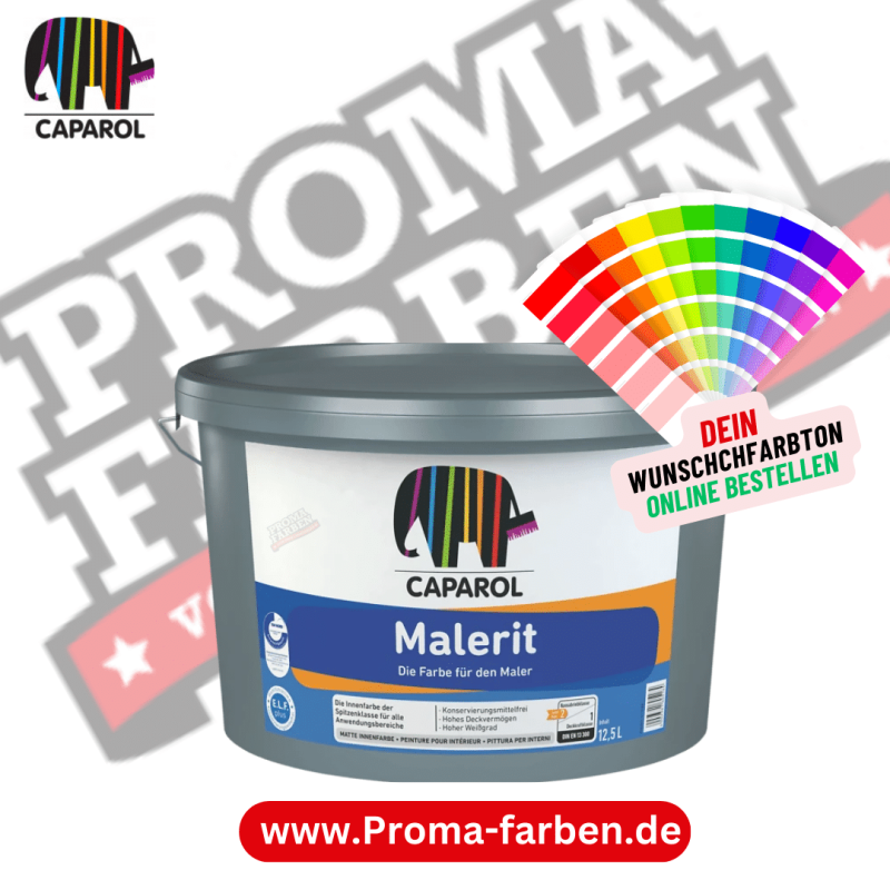 Caparol Malerit Wunschfarbton Kaufen bei Proma farben