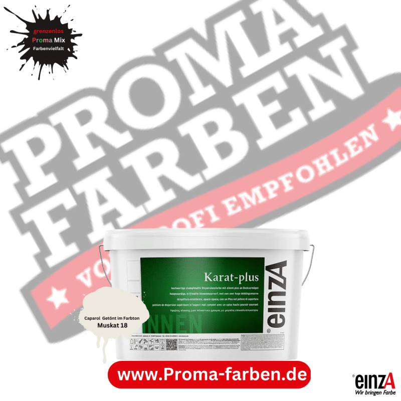 Caparol Muskat 18 getönt in einza kartplus Kaufen bei Proma farben (1)