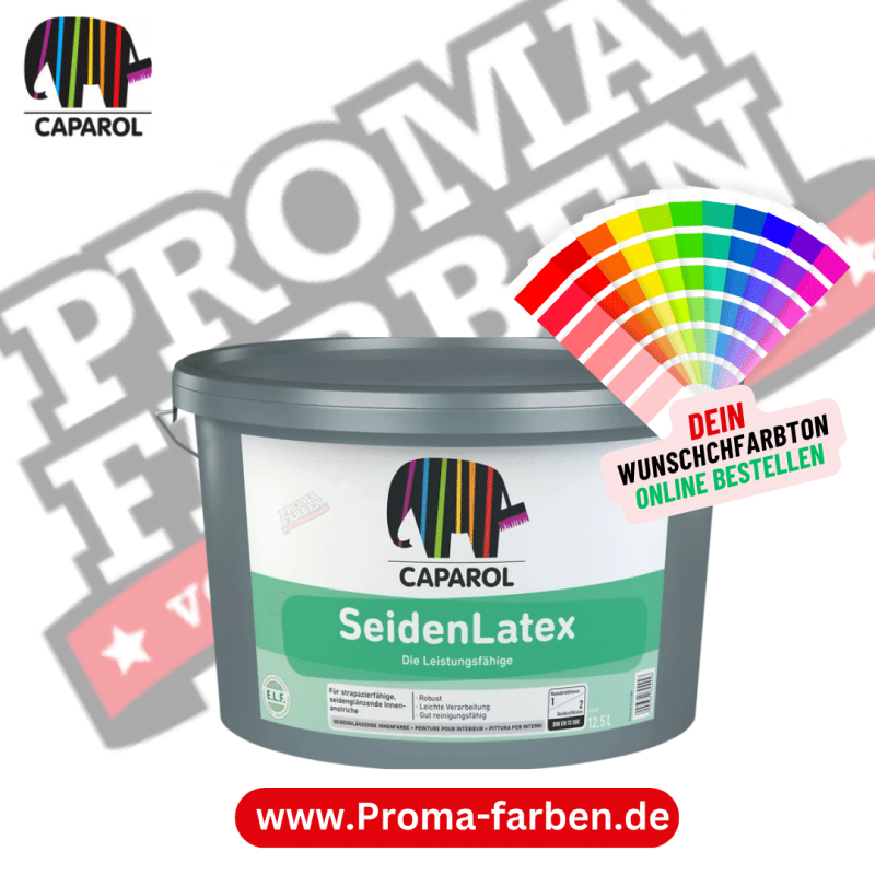 Caparol Seidenlatex Wunschfarbton Kaufen bei Proma farben