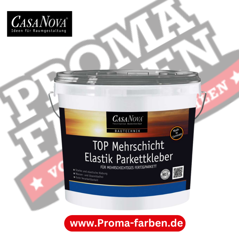 CasaNova TOP Mehrschicht-Elastik-Parkettkleber 18kg CAS17Kaufen bei Proma farben