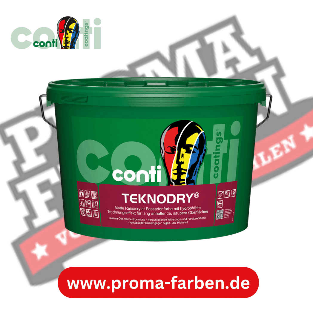 Conti TeknoDry Reinacrylat-Fassadenfarbe online bestellen bei ProMa Farben
