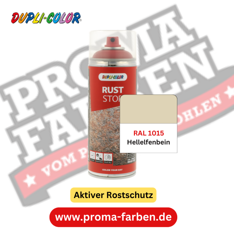 Dupli Color Rust Stop RAL 1015 Hellelfenbein online bestellen bei ProMa Farben