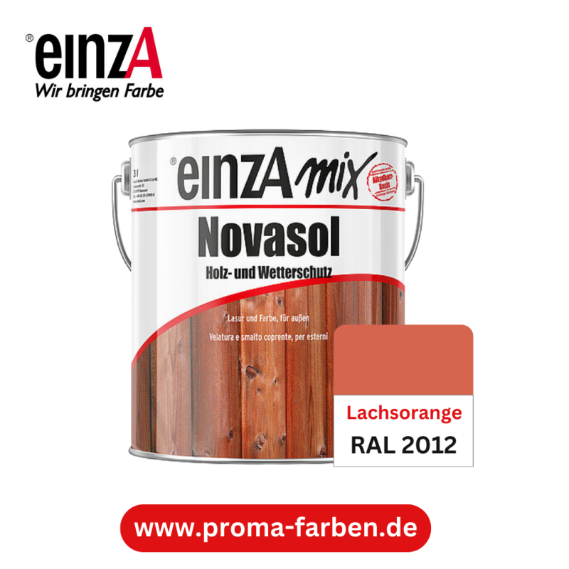 EinzA Novasol RAL 2012 Lachsorange jetzt bestellen bei ProMa Farben
