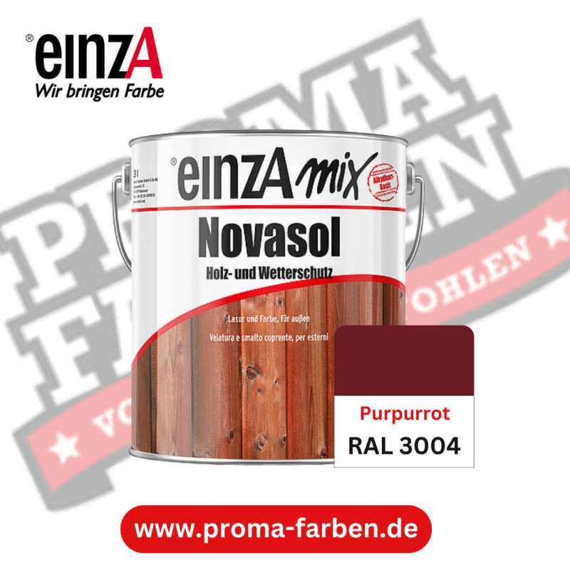 EinzA Mix Novasol RAL 3004 Purpurrot online bestellen bei ProMa Farben