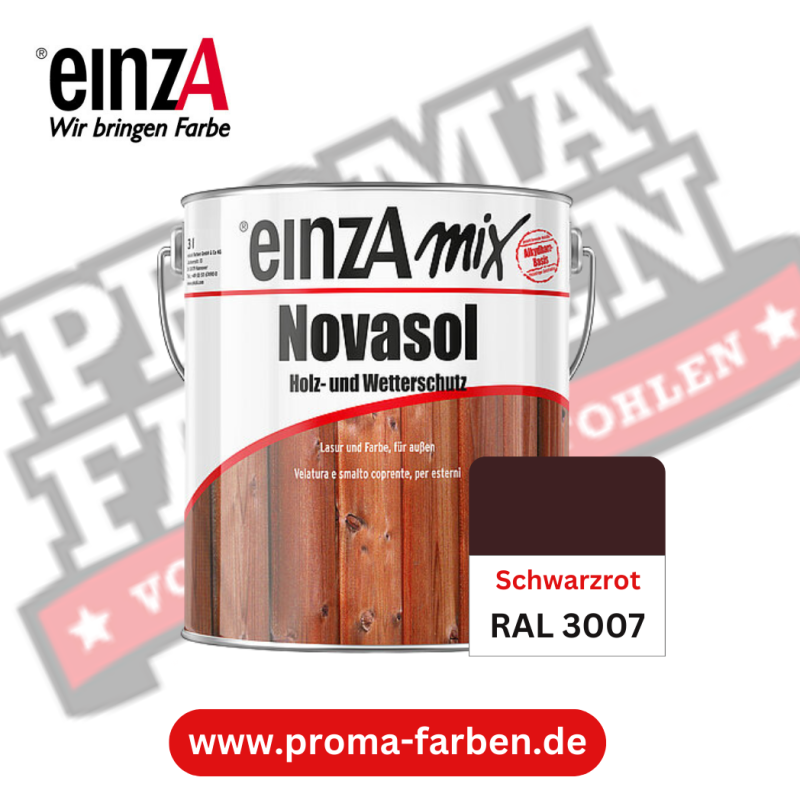 EinzA Mix Novasol RAL 3007 Schwarzrot online bestellen bei ProMa Farben