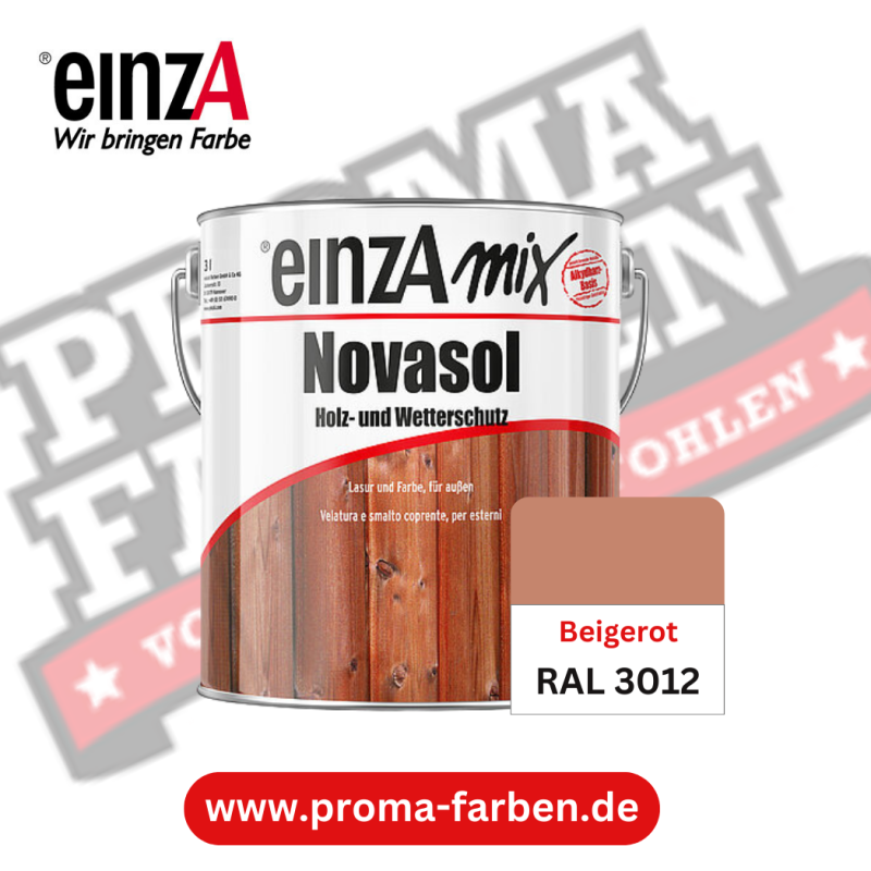 EinzA Mix Novasol RAL 3012 Beigerot online bestellen bei ProMa Farben