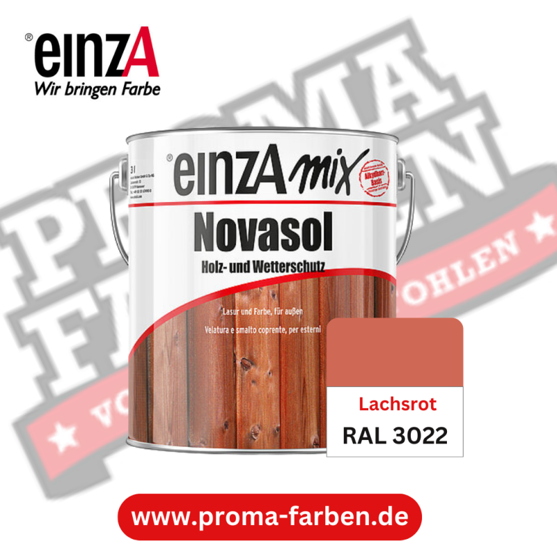 EinzA Mix Novasol RAL 3022 Lachsrot online bestellen bei ProMa Farben