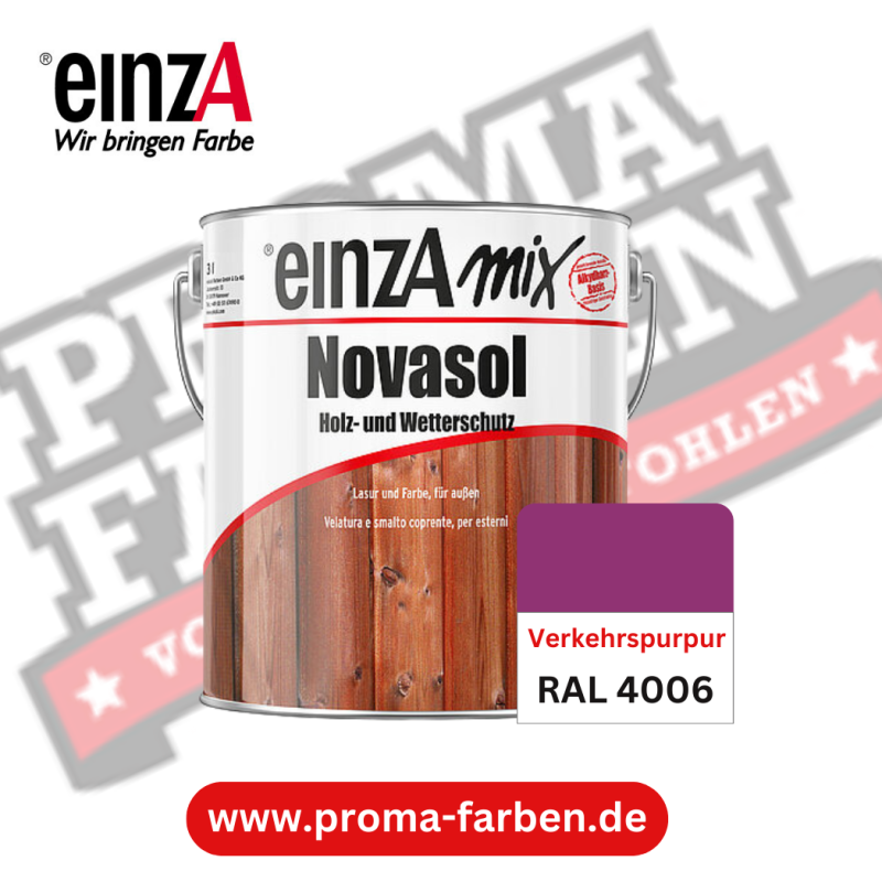 EinzA Novasol RAL 4006 Verkehrspurpur online bestellen bei ProMa Farben