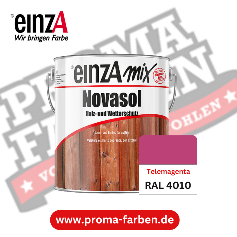 EinzA Mix Novasol RAL 4010 Telemagenta online bestellen bei ProMa Farben