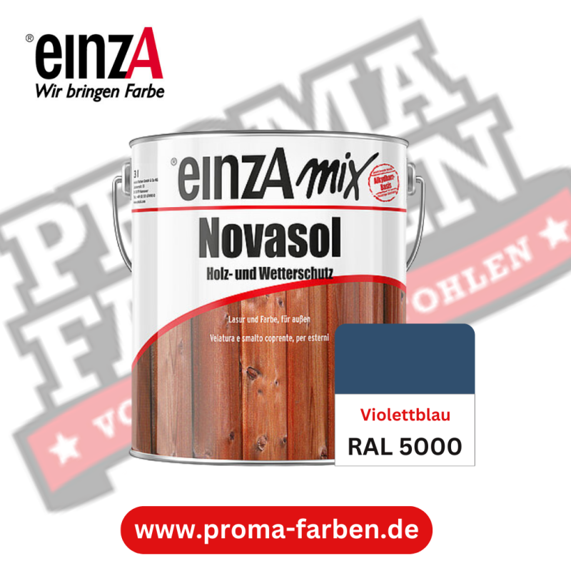 EinzA Mix Novasol RAL 5000 Violettblau online bestellen bei ProMa Farben