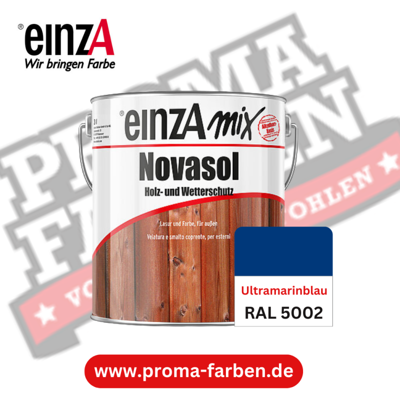 EinzA Mix Novasol RAL 5002 Ultramarinblau online bestellen bei ProMa Farben