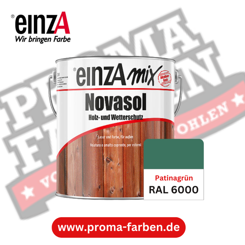EinzA Novasol RAL 6000 Patinagrün online bestellen bei ProMa Farben